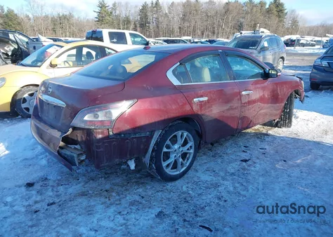 2013 Nissan Maxima 3.5 Sv z USA, uszkodzony, nr VIN 1N4AA5APXDC843949